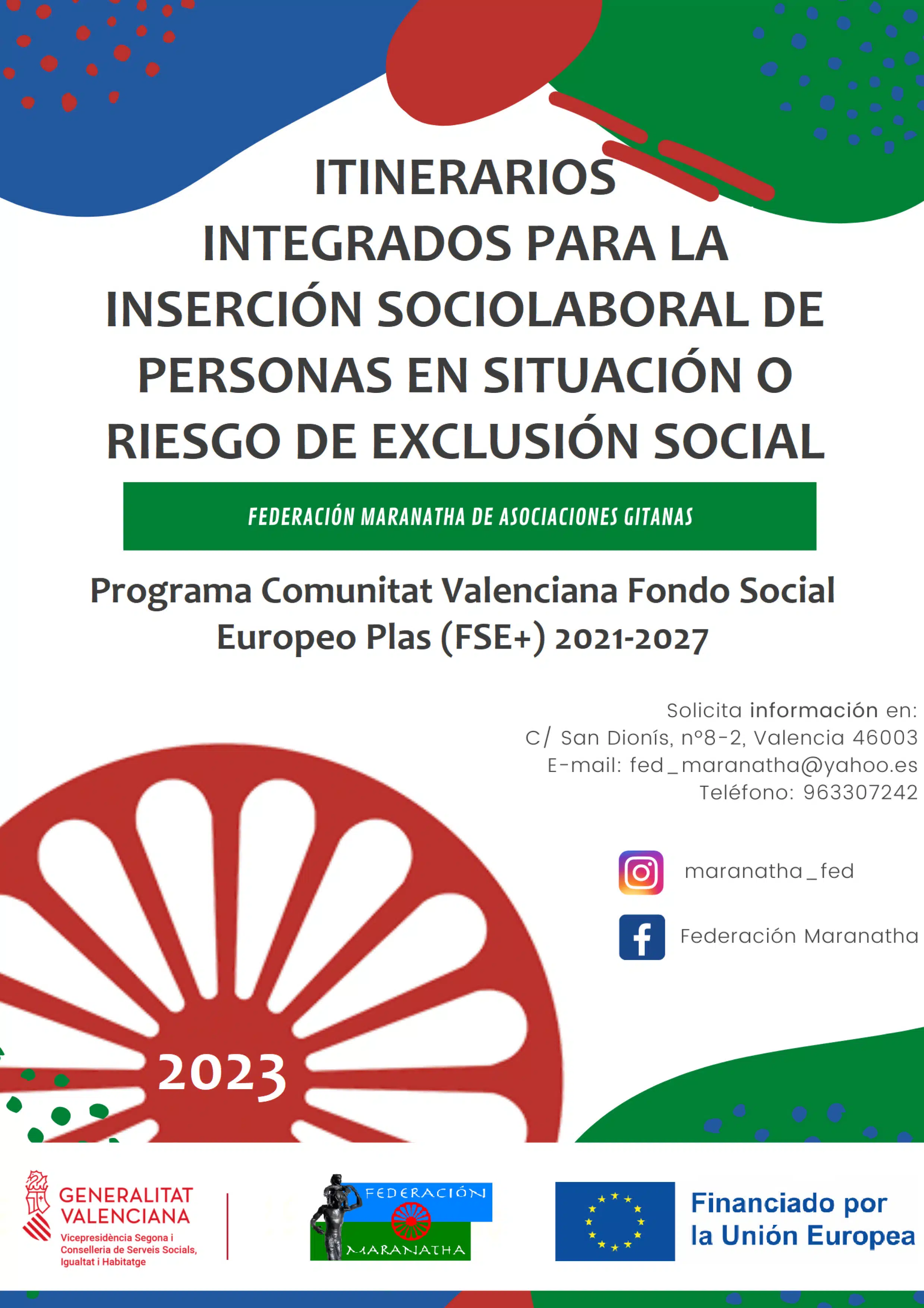 ITINERARIOS INTEGRADOS PARA LA INSERCIÓN SOCIOLABORAL DE PERSON
